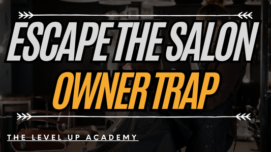 The Salon Owner's Trap: Why Working Harder Isn't Working (And What to Do Instead)