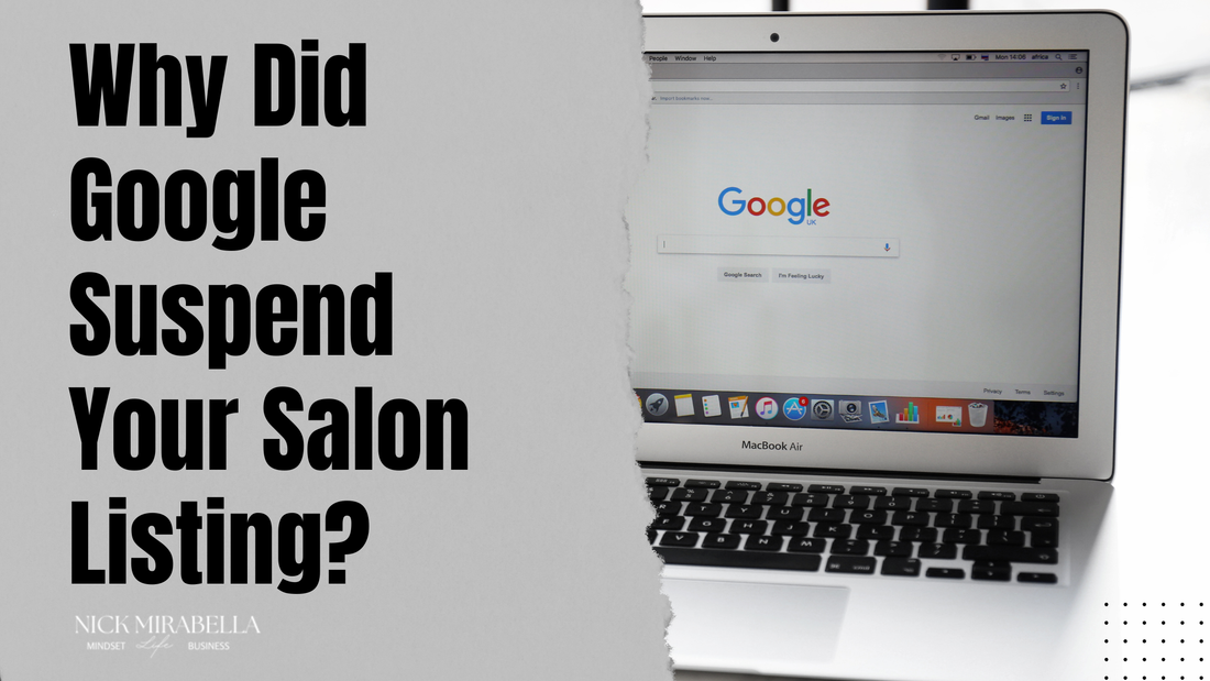 Why Did Google Suspend Your Salon Listing