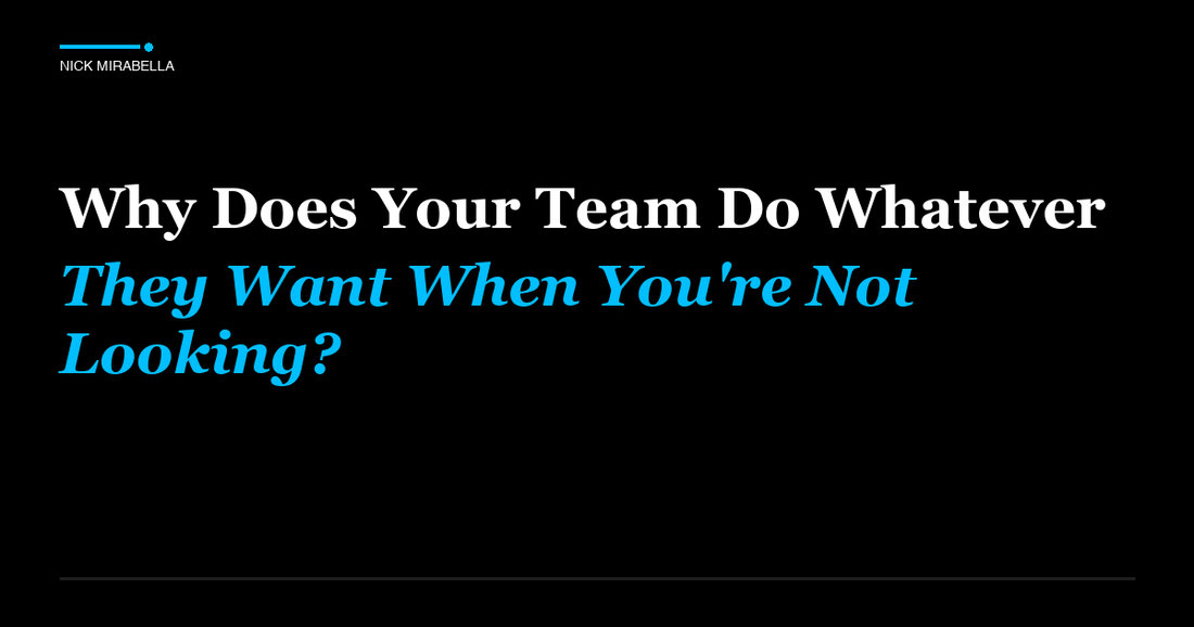 Expert analysis on does Your Team Do Whatever They Want When You're Not Looking for salon professionals
