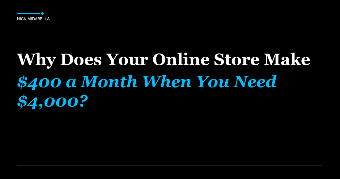 Expert analysis on does Your Online Store Make $400 a Month When You Need $4,000 for salon professionals