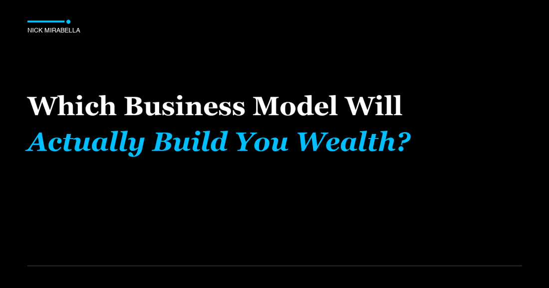 Strategies for which Business Model Will Actually Build You Wealth for salon professionals