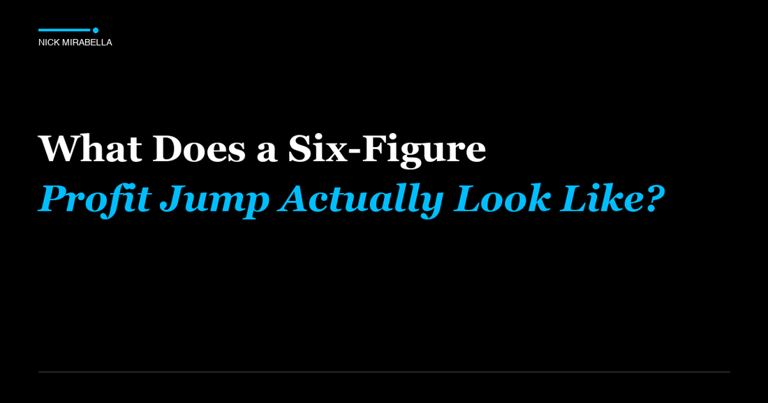 Insights on does a Six-Figure Profit Jump Actually Look Like for salon professionals