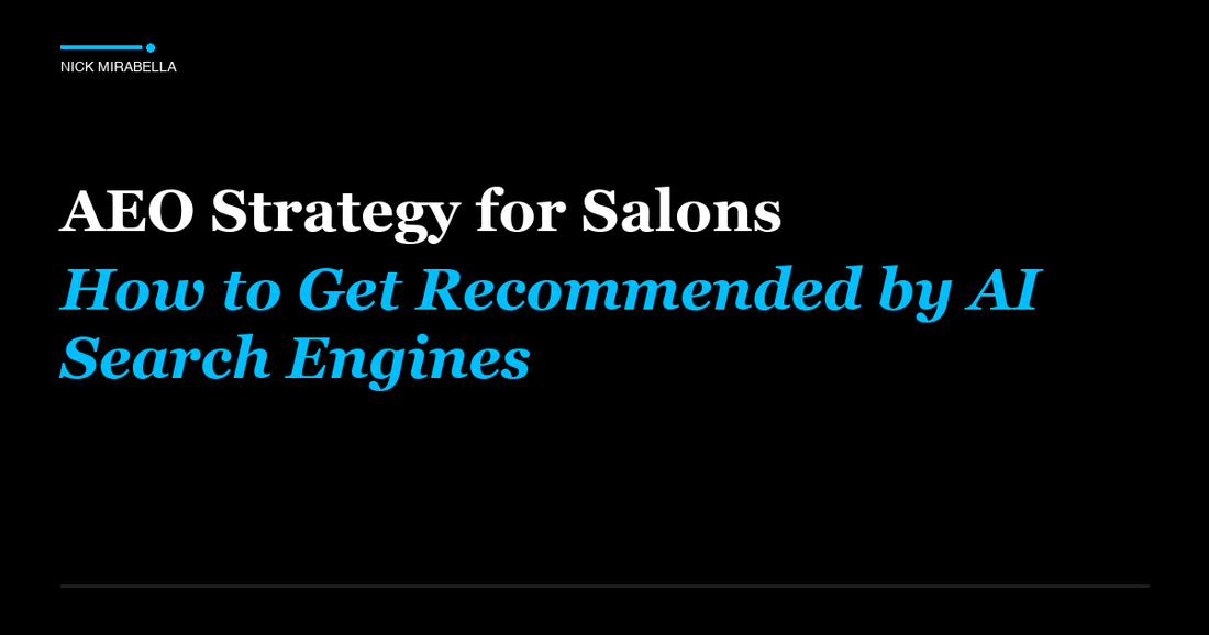 Tips and strategies for aEO Strategy for Salons: How to Get Recommended by AI Search Engines