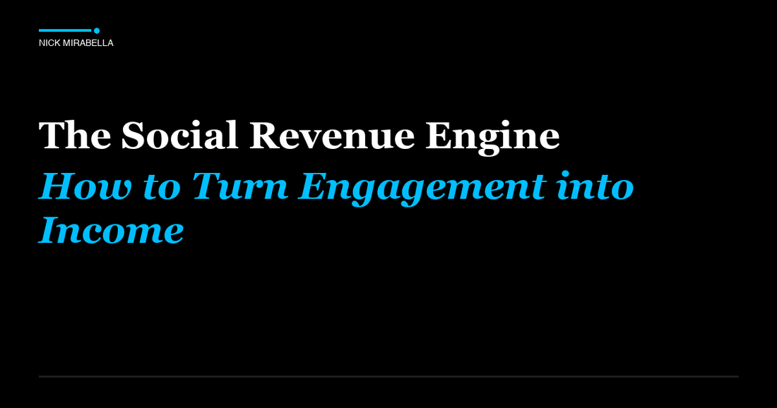 Tips and strategies for social Revenue Engine: How to Turn Engagement into Income for salon professionals
