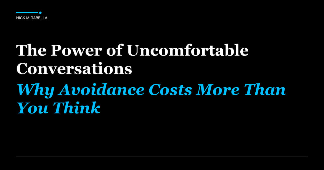 Common pitfalls in power of Uncomfortable Conversations: Why Avoidance Costs More Than You Think for salon professionals