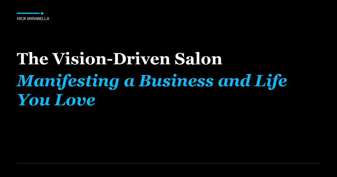 Professional insights on vision-Driven Salon: Manifesting a Business and Life You Love