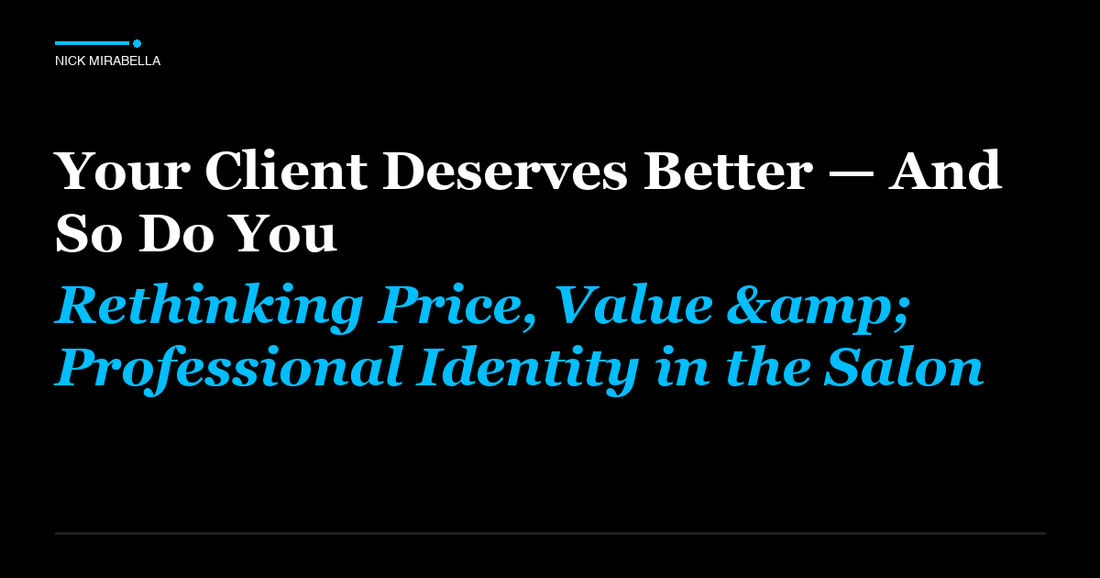 Professional insights on your Client Deserves Better — And So Do You: Rethinking Price, Value & Professional Identity in...