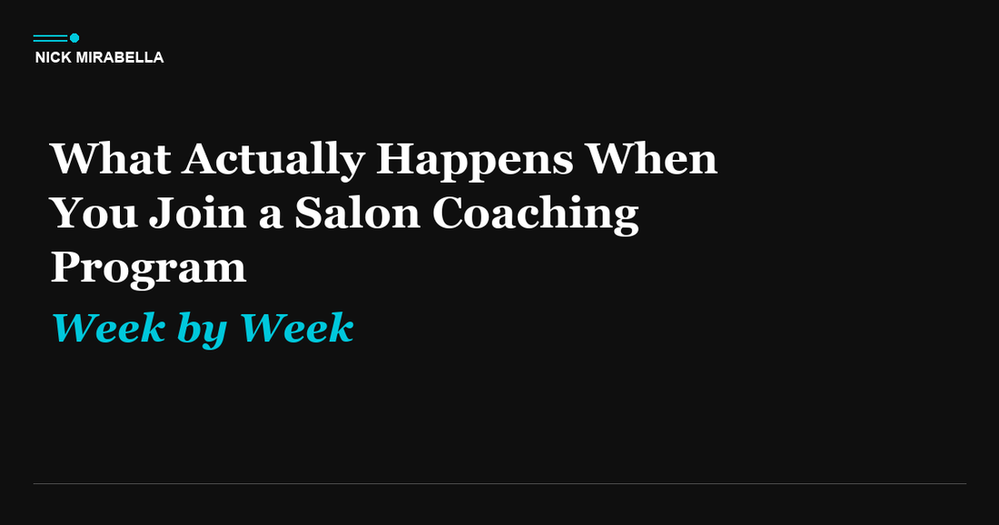 What Actually Happens When You Join a Salon Coaching Program (Week by Week)
