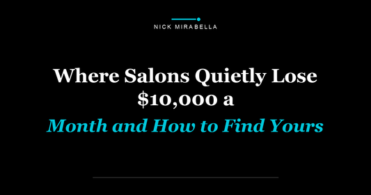 Where Salons Quietly Lose $10,000 a Month and How to Find Yours