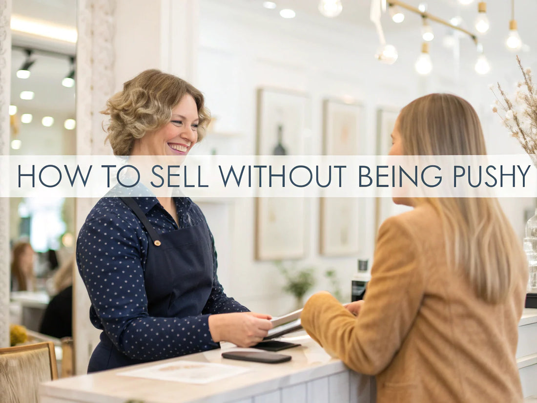 How to sell in a hair salon 