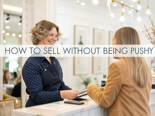 How to sell in a hair salon 